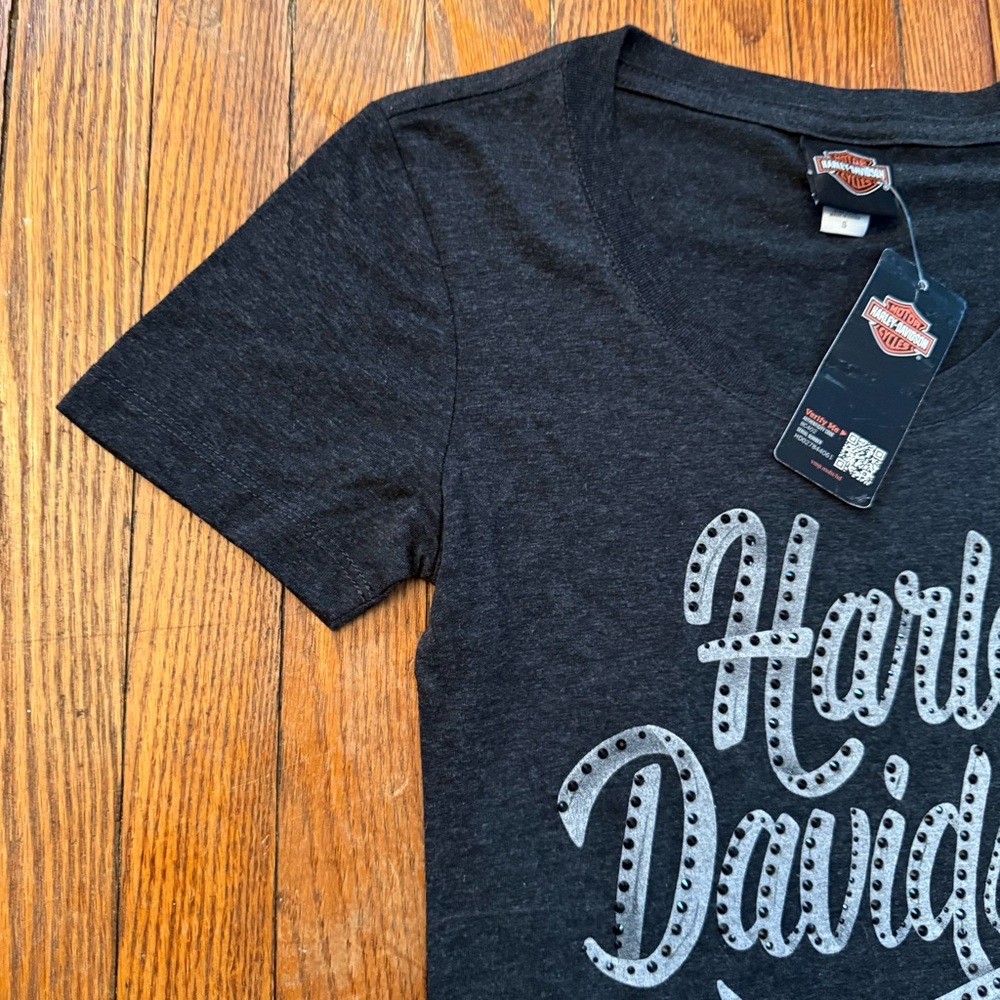 Women’s Harley-Davidson Bedazzled T-Shirt - Picture 5 of 10